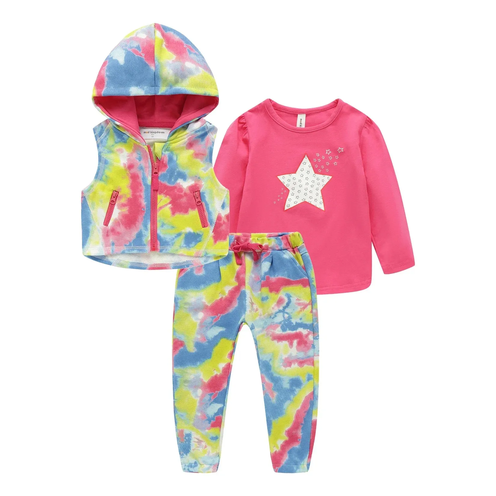 3Pcs Jogger Zip Hoodies  Outfit