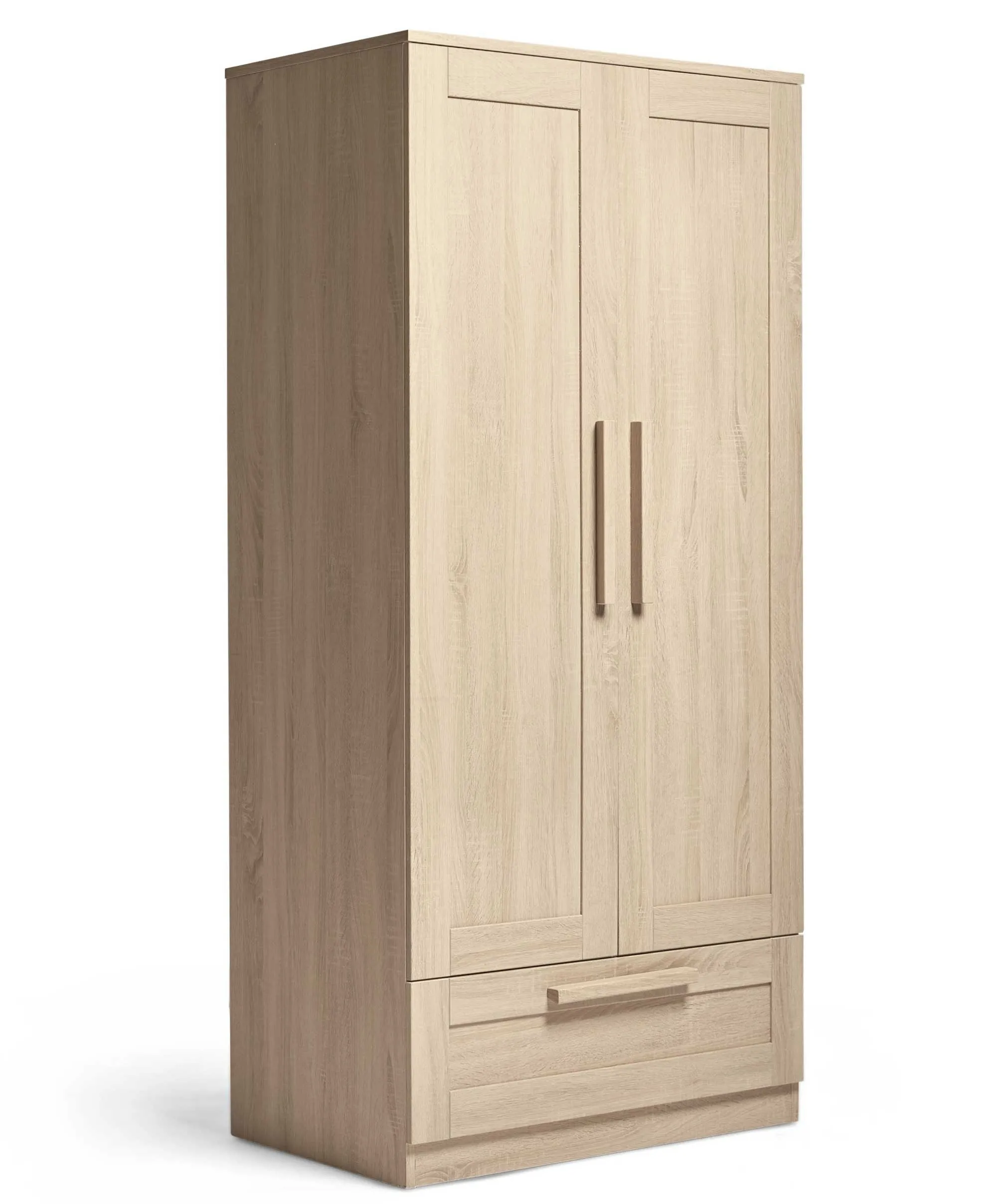 Atlas Wardrobe - Light Oak