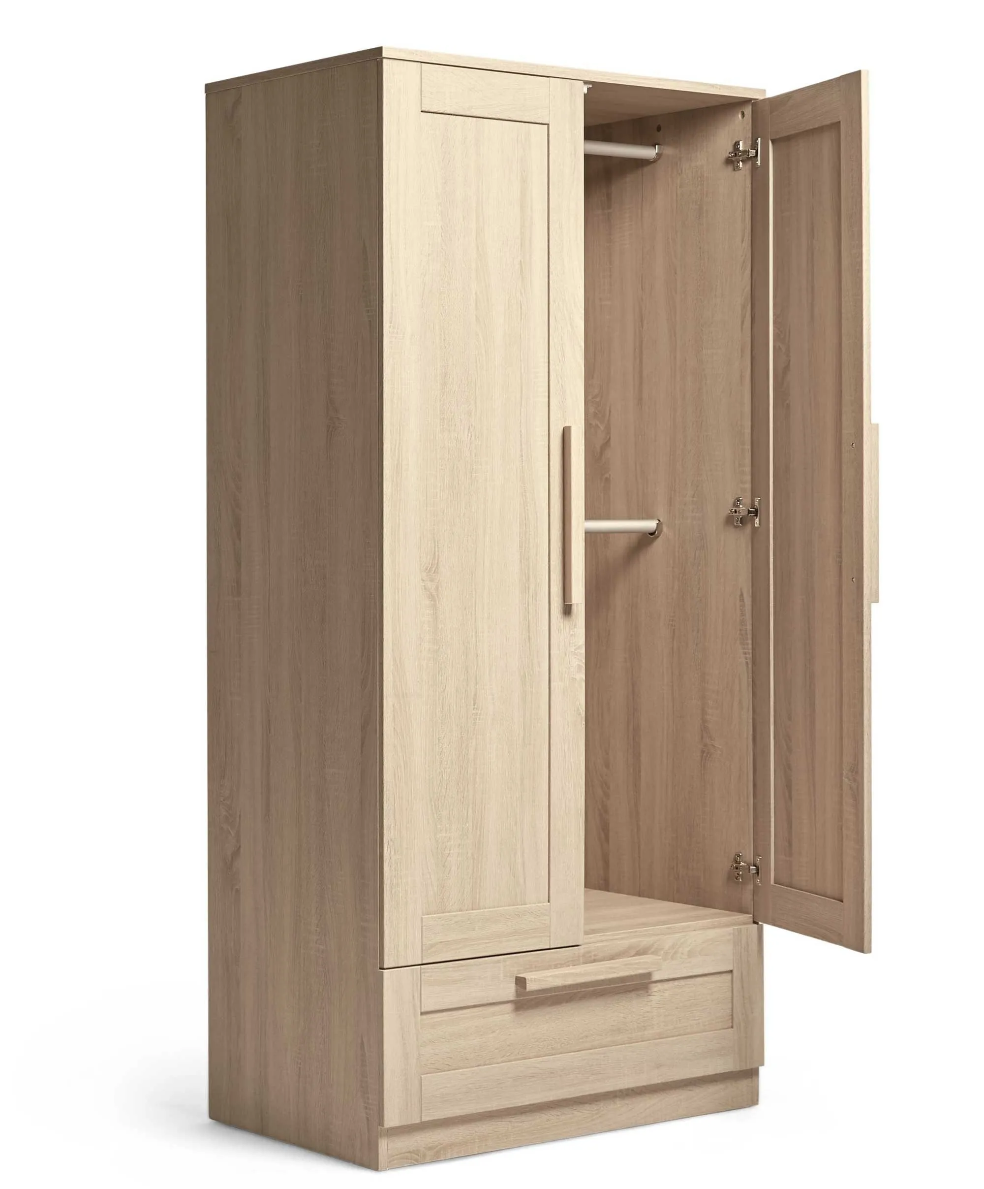 Atlas Wardrobe - Light Oak