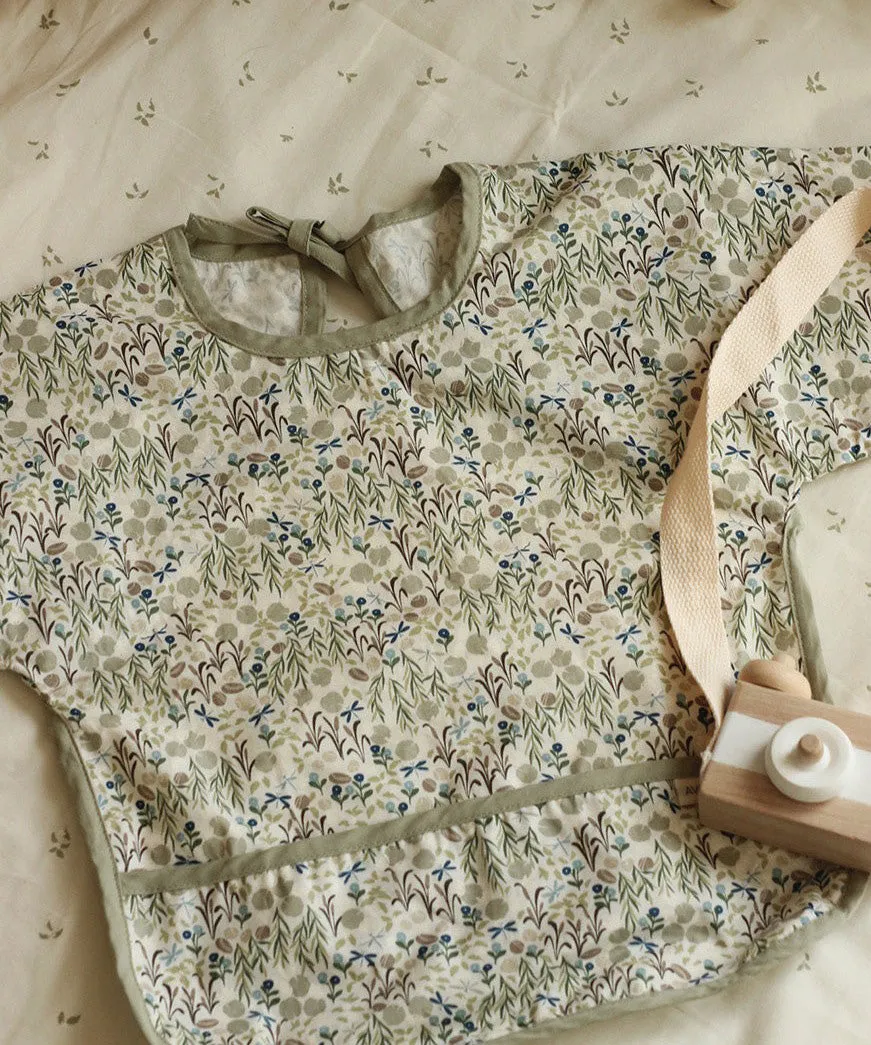 Avery Row Sleeved Bib - Riverbank