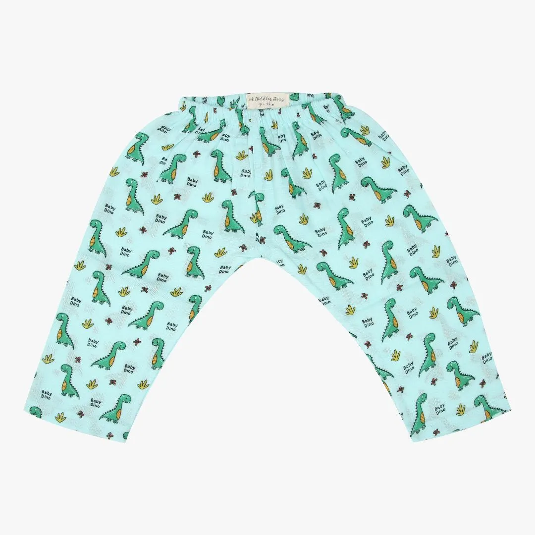Baby dino - Muslin Sleep Suit for babies and kids (Unisex)
