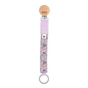 BIBS x LIBERTY Pacifier Clip, Chamomile Lawn Violet Sky
