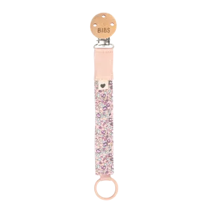 BIBS x LIBERTY Pacifier Clip Eloise - Blush