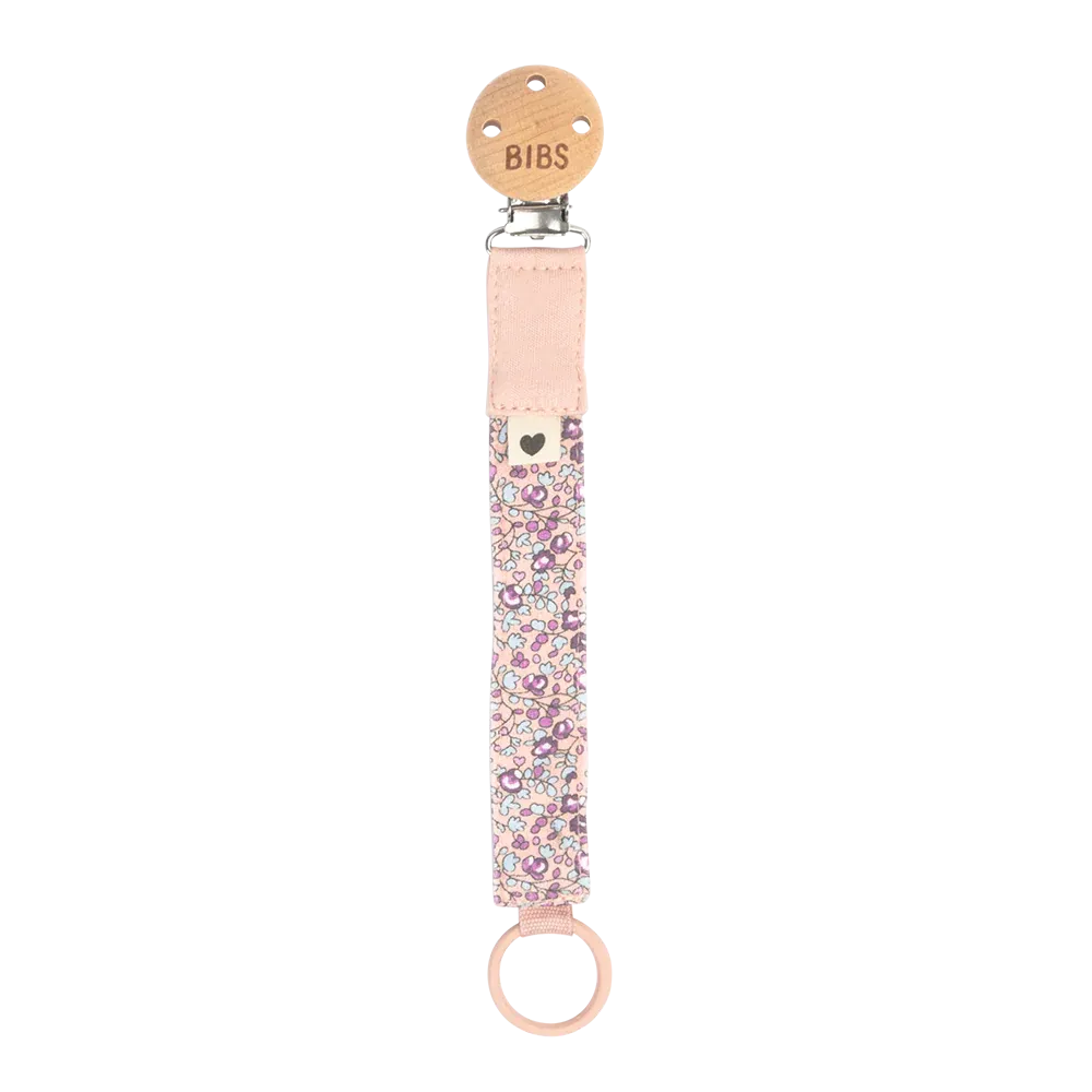 BIBS x LIBERTY Pacifier Clip Eloise - Blush