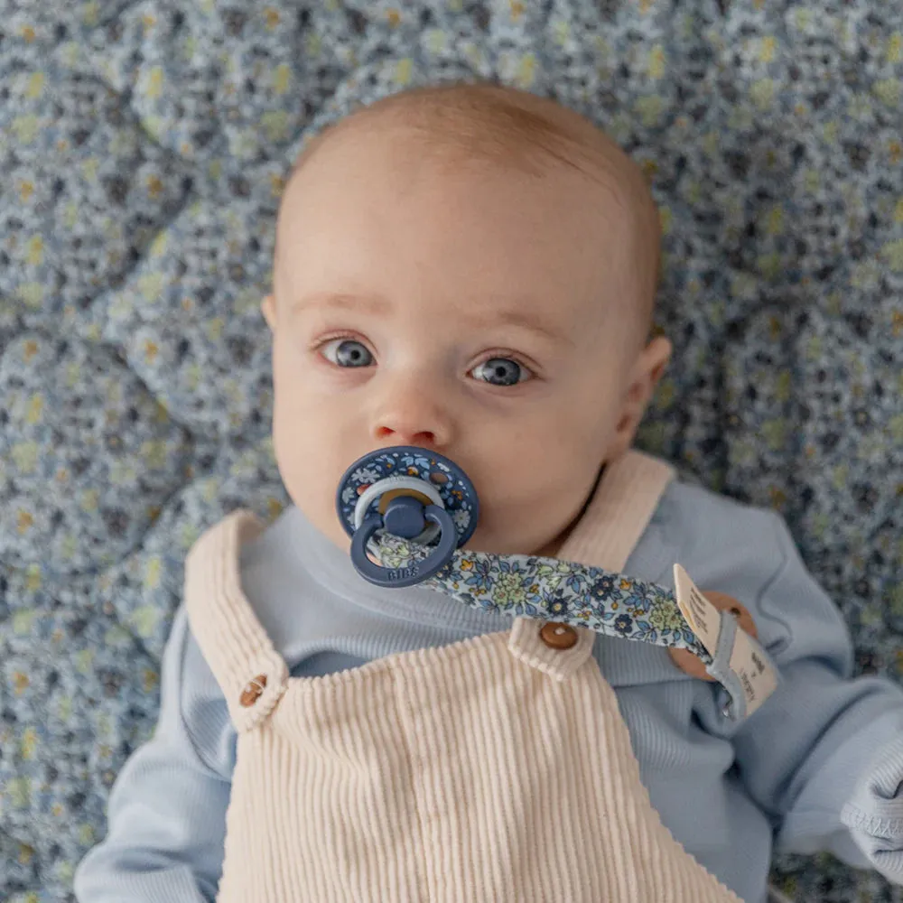 BIBS x LIBERTY Pacifier Clip Eloise - Blush