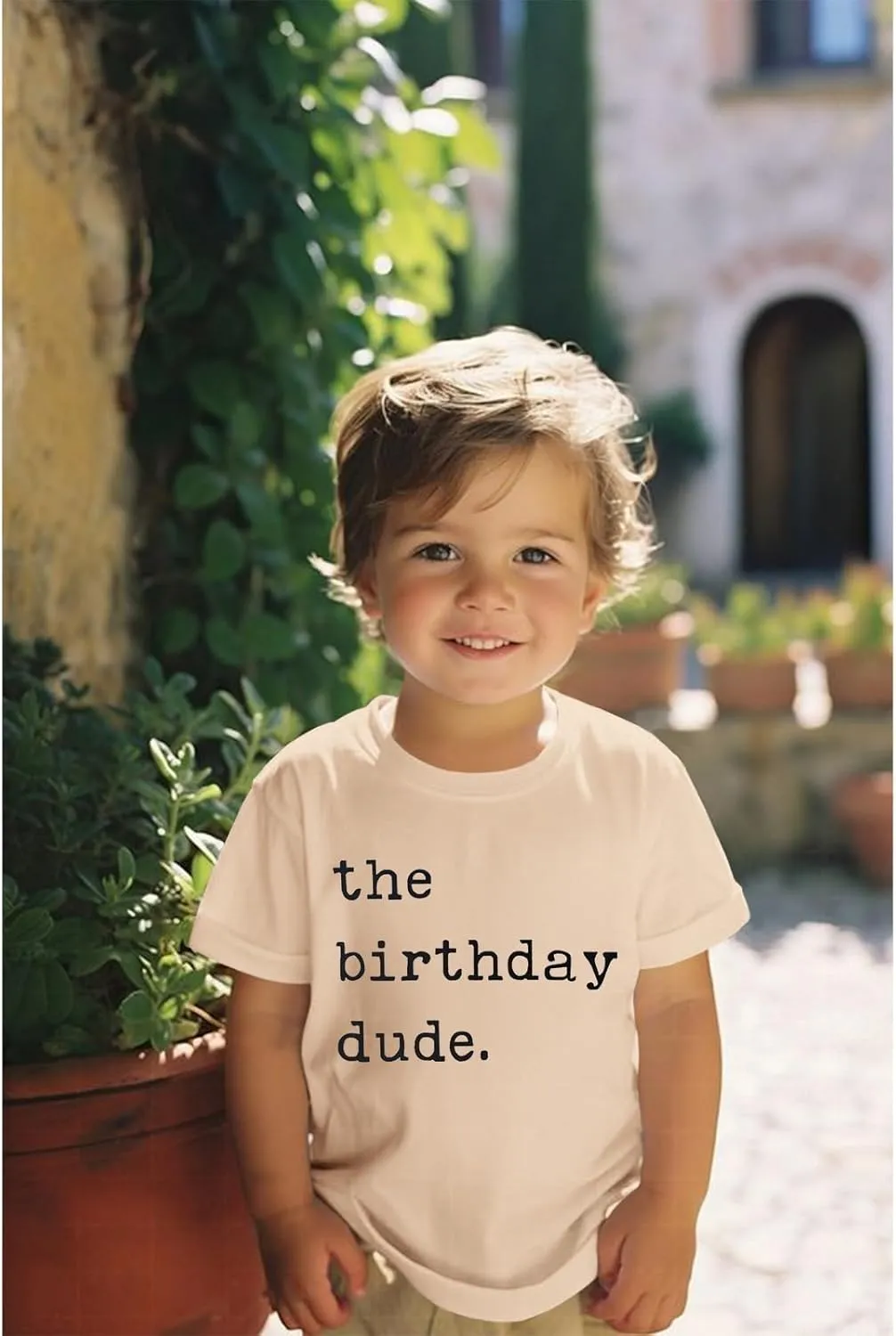 Birthday Boy Shirt Birthday Dude Tshirt 2nd 3rd 4th 5th 6th Toddler Boys B-Day Party Tee Tops