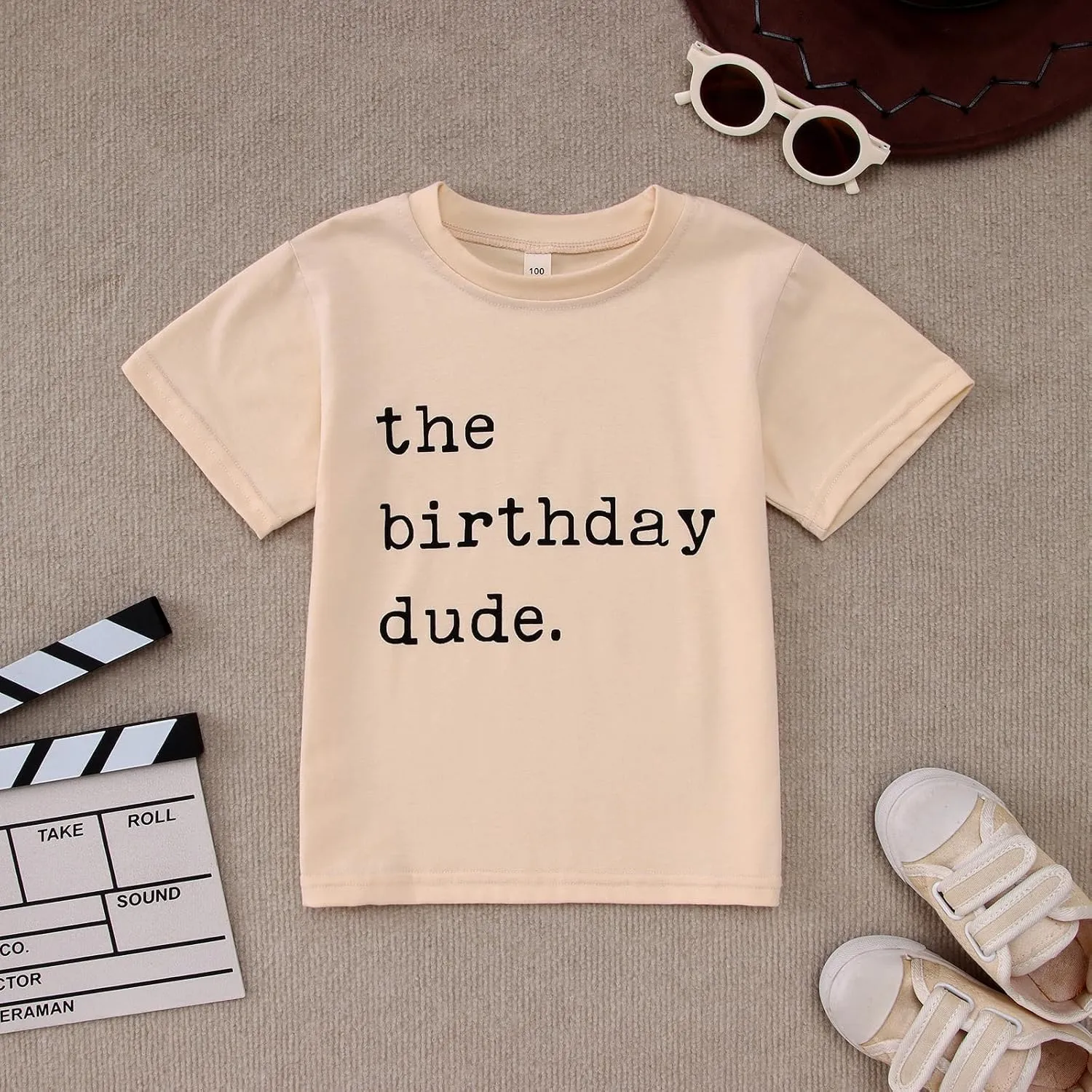 Birthday Boy Shirt Birthday Dude Tshirt 2nd 3rd 4th 5th 6th Toddler Boys B-Day Party Tee Tops