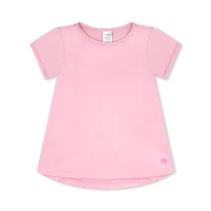 Bridget Basic Tee - Cotton Candy Pink