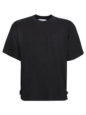 Buckle detail black t-shirt