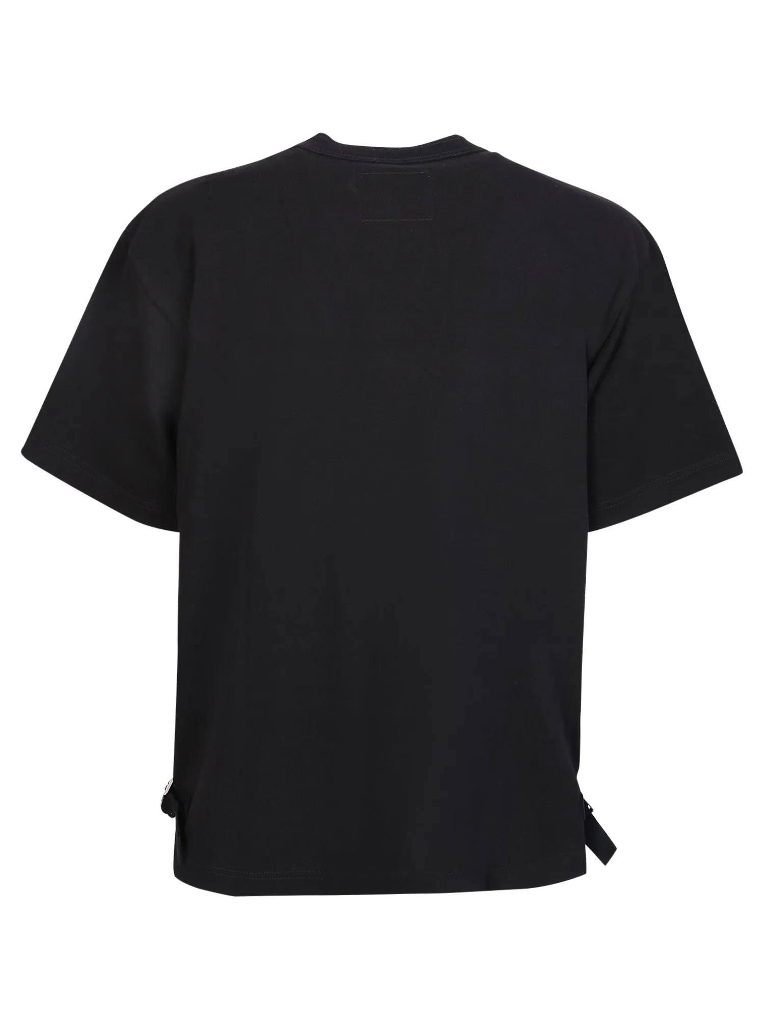 Buckle detail black t-shirt