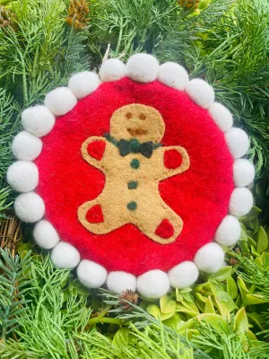 CHRISTMAS WOOL TRIVET