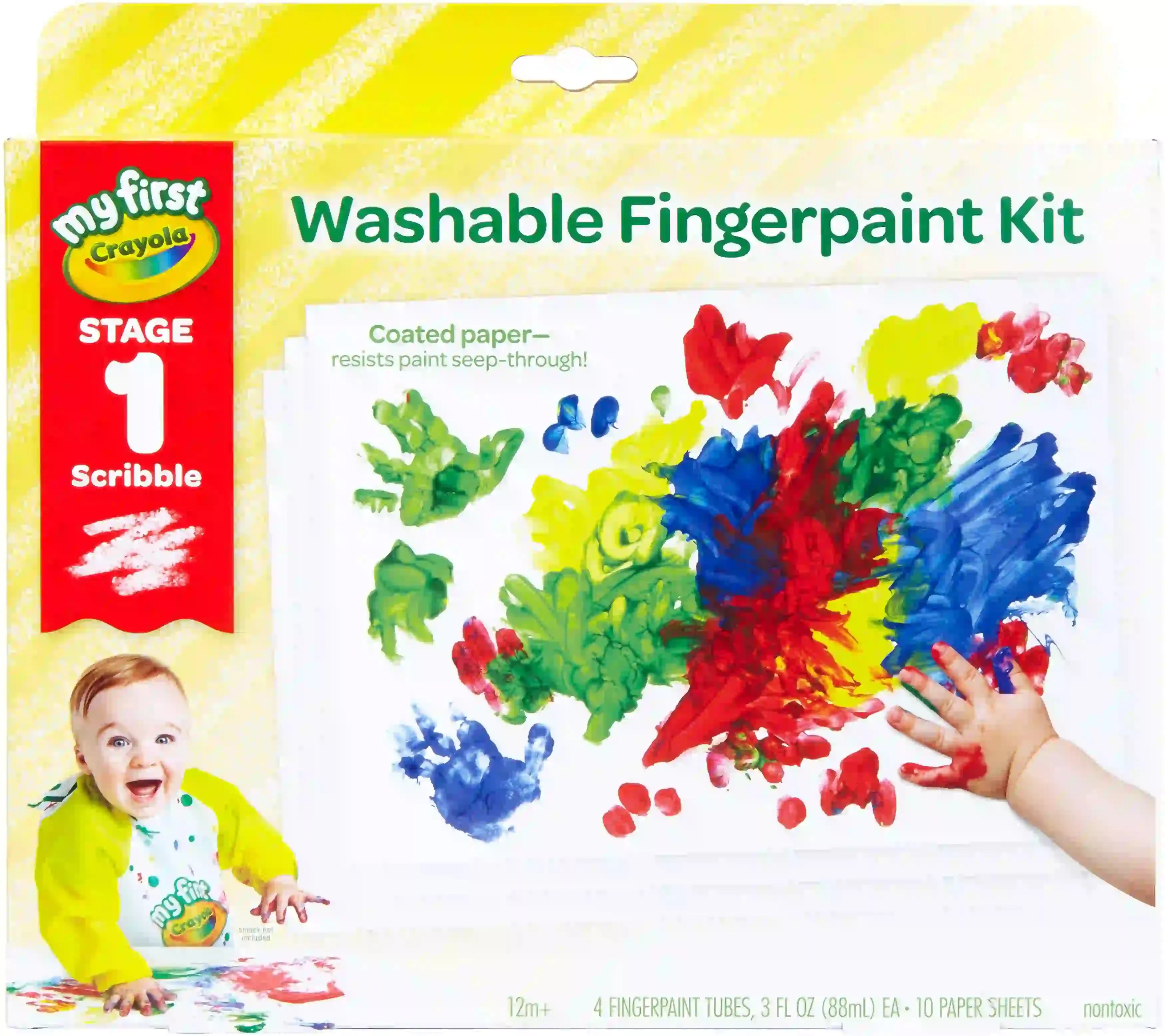 Crayola My First Washable Fingerpaint Kit