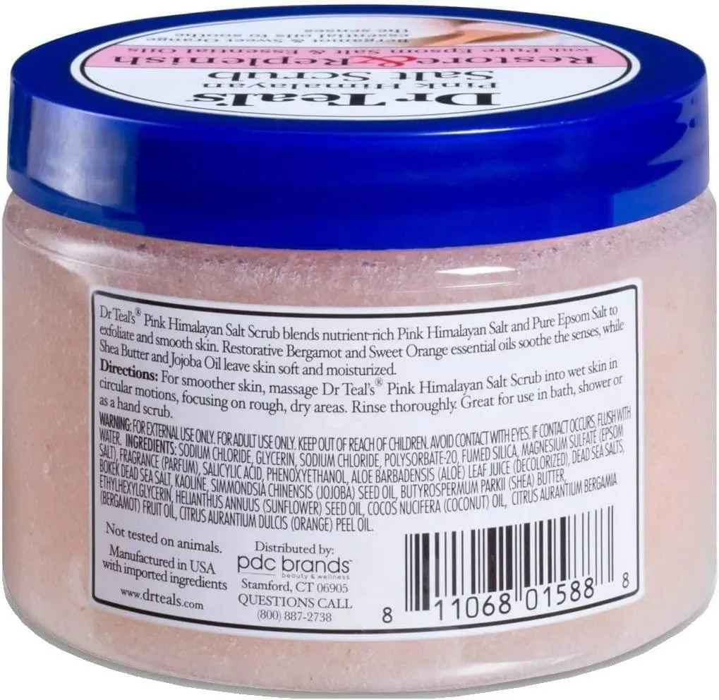 Dr. Teal'S Epsom Salt Body Scrub - Pink Himalayan