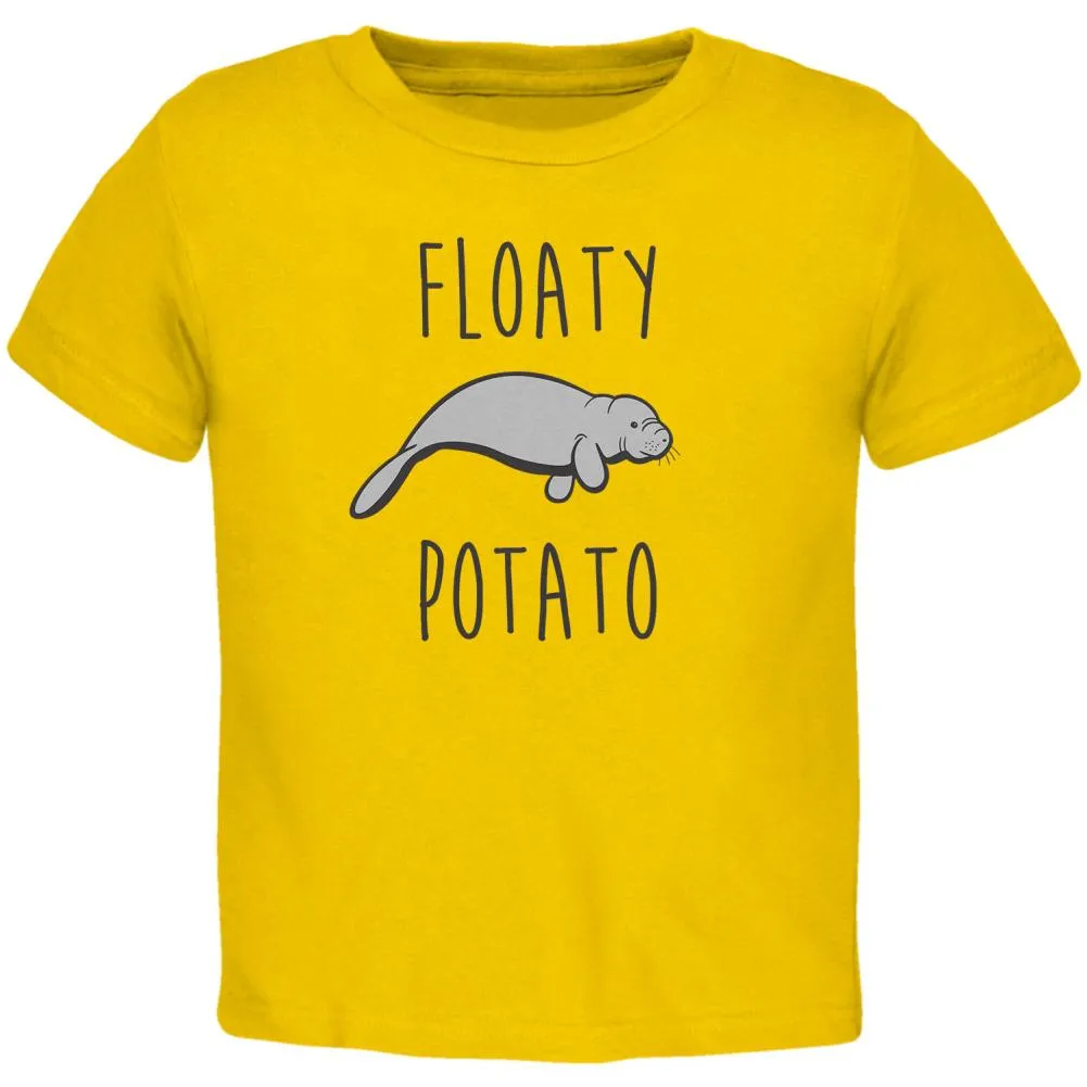 Floaty Potato Manatee Toddler T Shirt