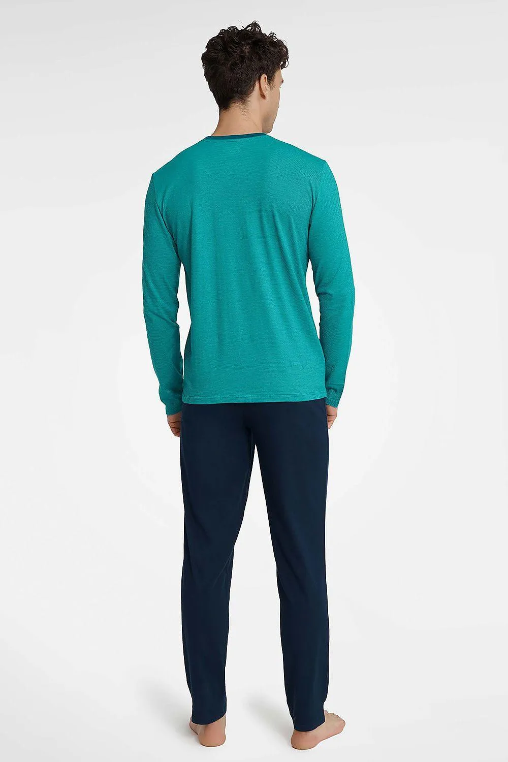 Henderson long sleeves - V neckline men's pajamas