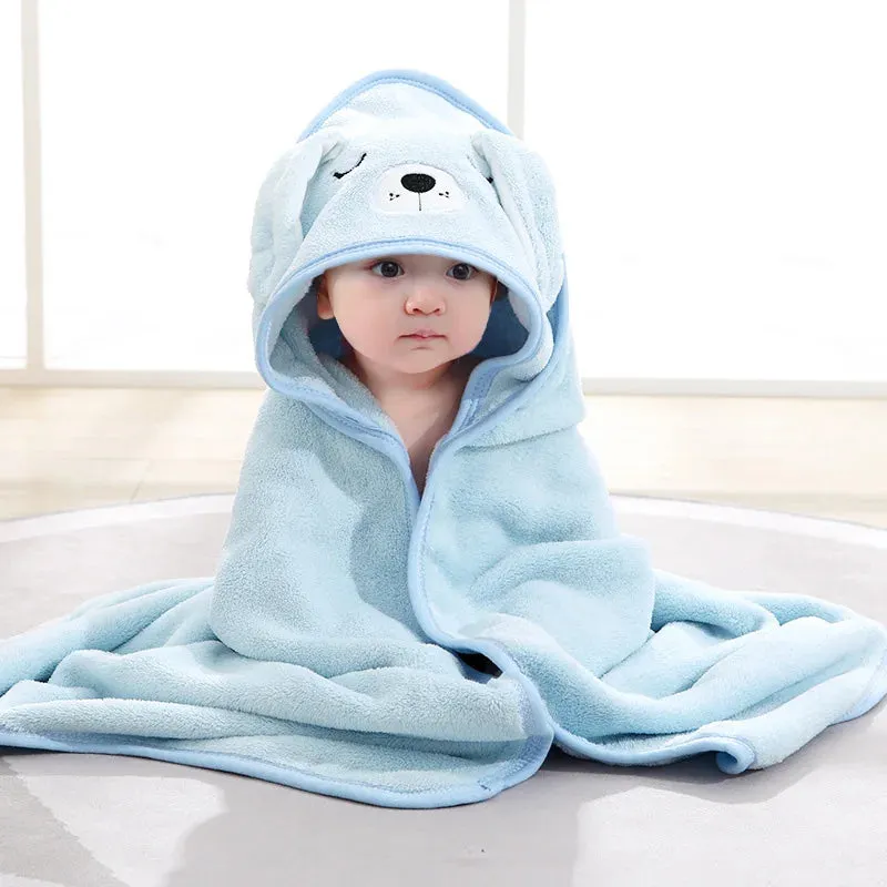 Hooded Animal Baby Bath Towel