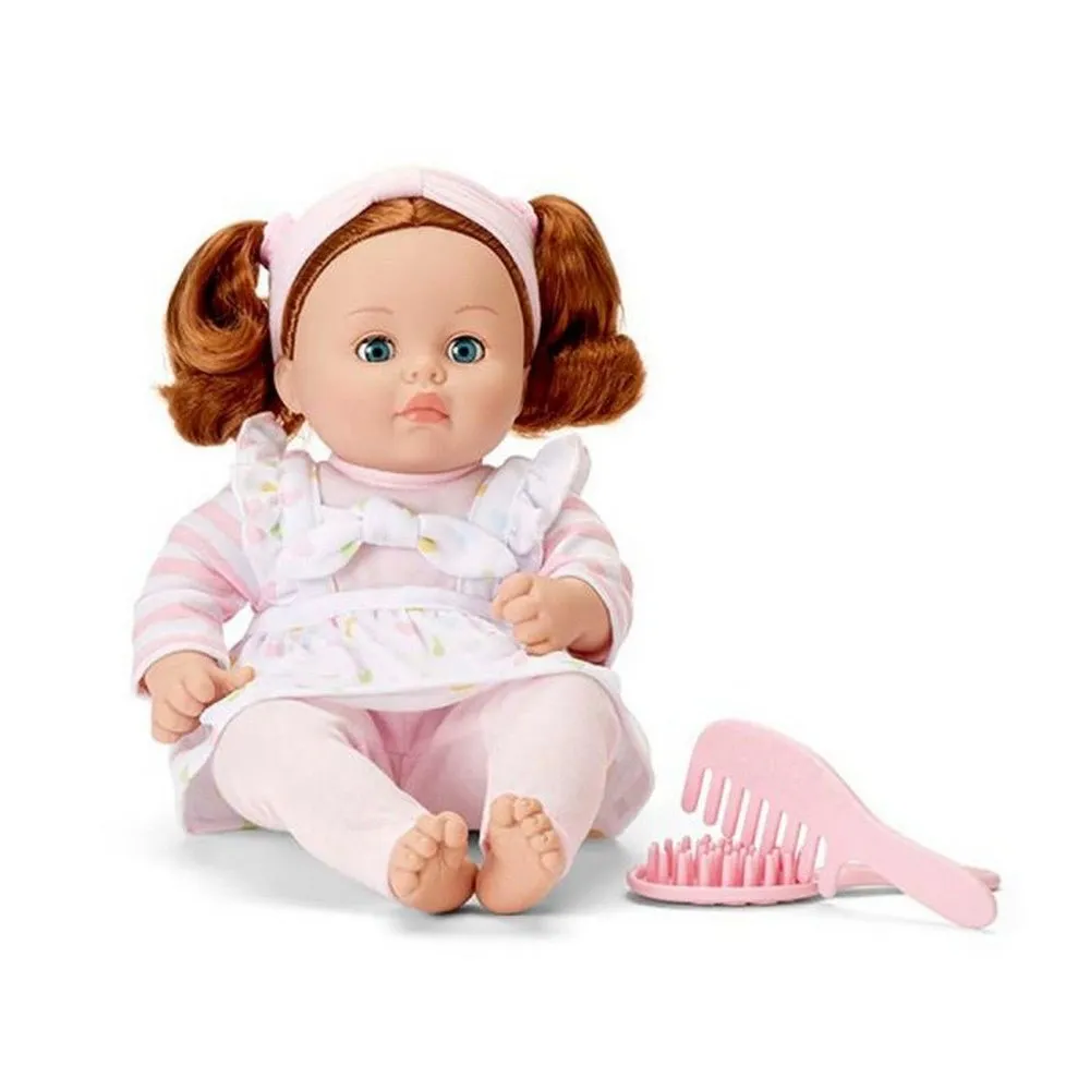 Madame Alexander Doll My Little Girl Polka Dot Pinafore Light Skin