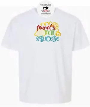 Mamas Main Squeeze Baby Toddler T-Shirt, Summer Vacation Kids  Clothes