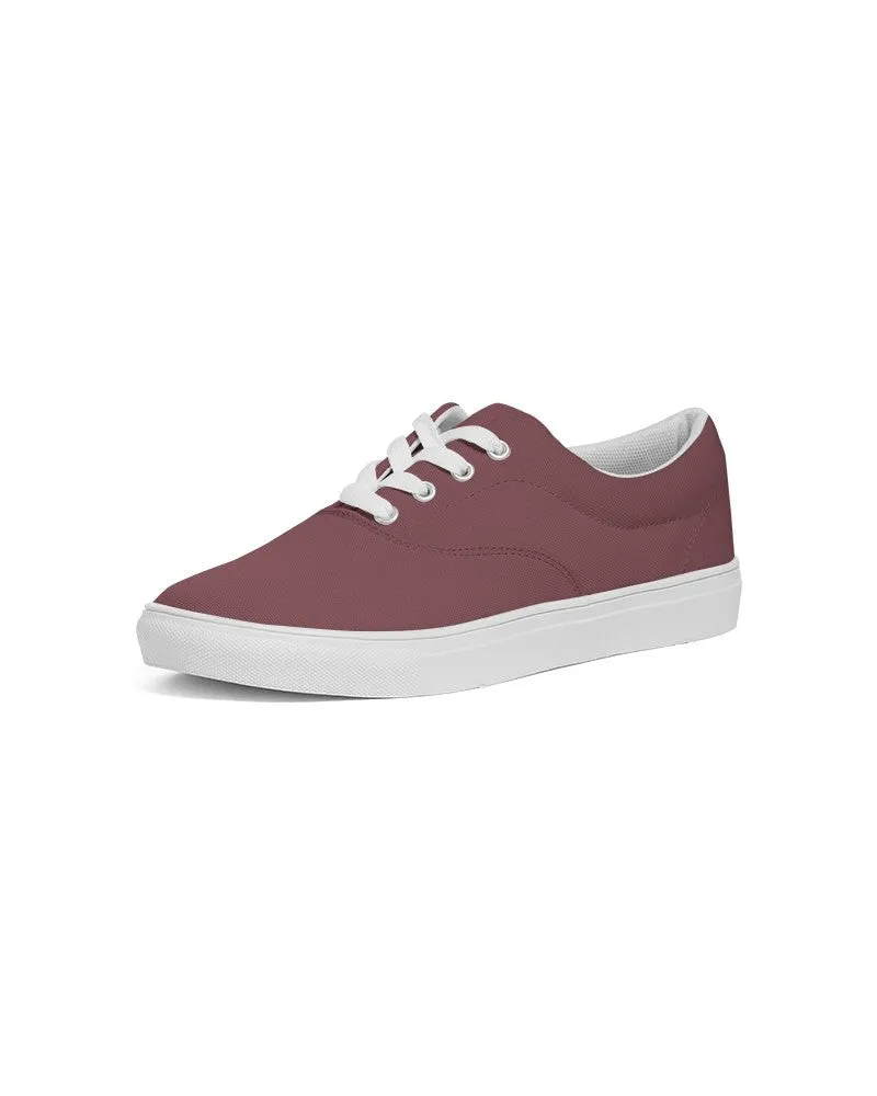 Medium Dark Pink Men's Canvas Sneakers | Men's | Medium Dark Pastel Pink | C0M60Y30K60