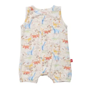 Modal Magnetic Tank Romper - Ext Roar Dinary