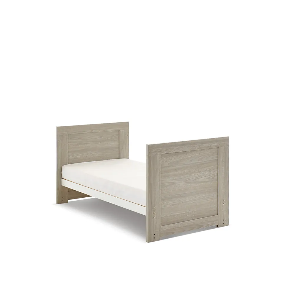 Nika Mini 2 Piece Nursery Room Set - Grey Wash & White
