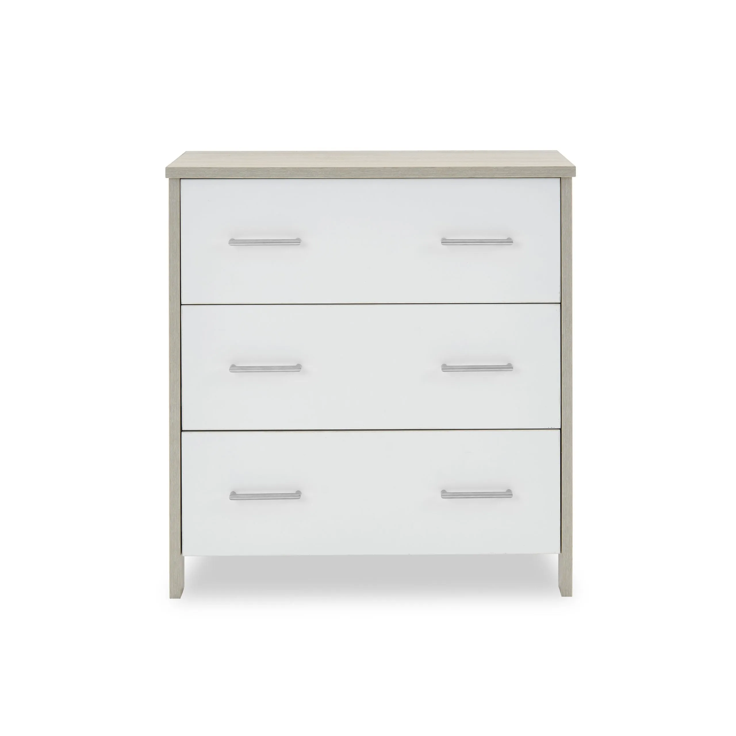 Nika Mini 2 Piece Nursery Room Set - Grey Wash & White