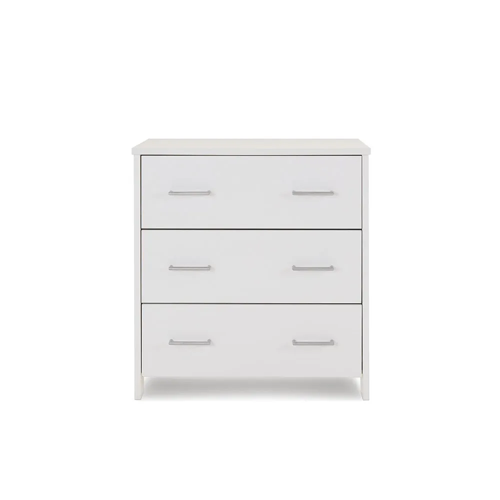 Nika Mini 2 Piece Nursery Room Set - White Wash