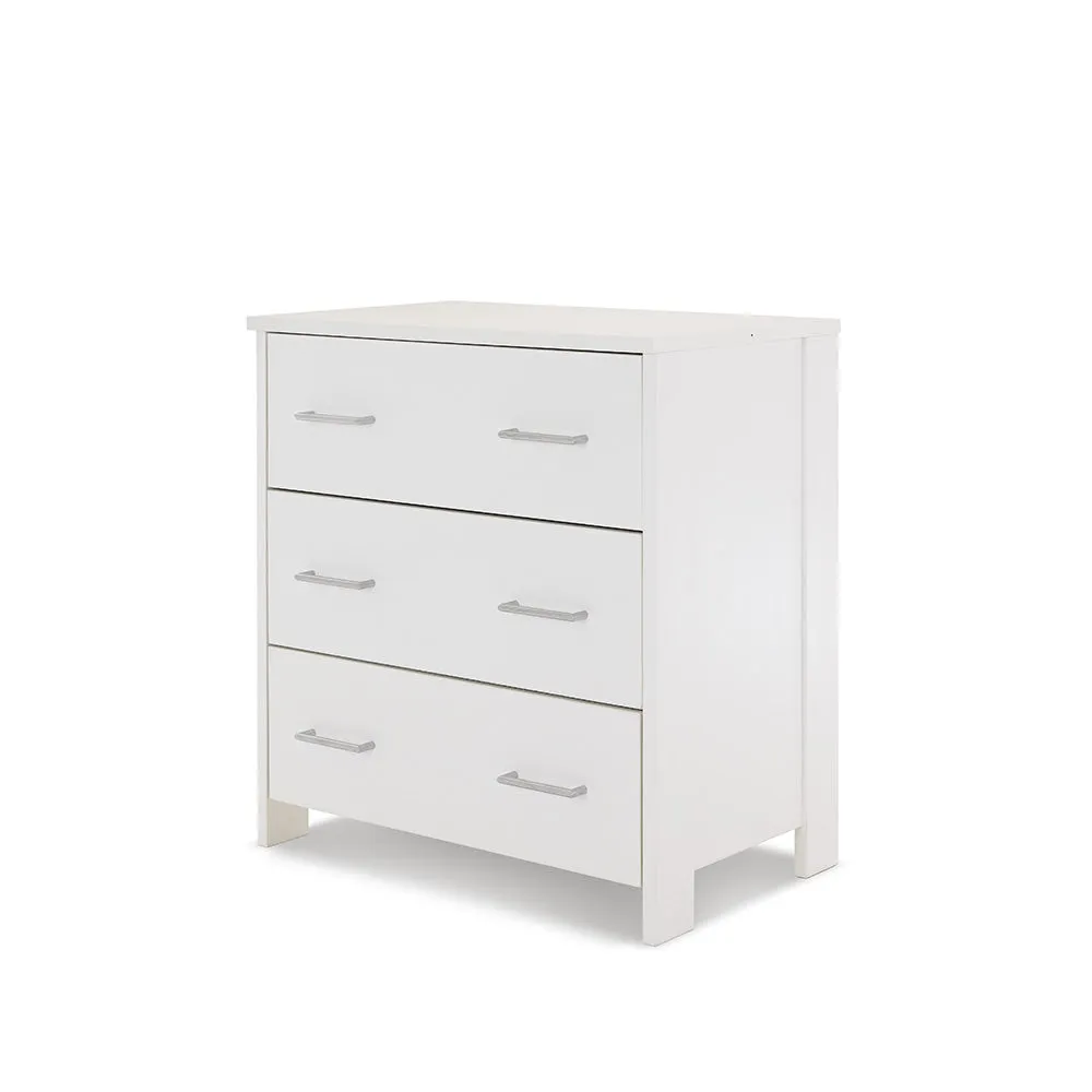 Nika Mini 2 Piece Nursery Room Set - White Wash