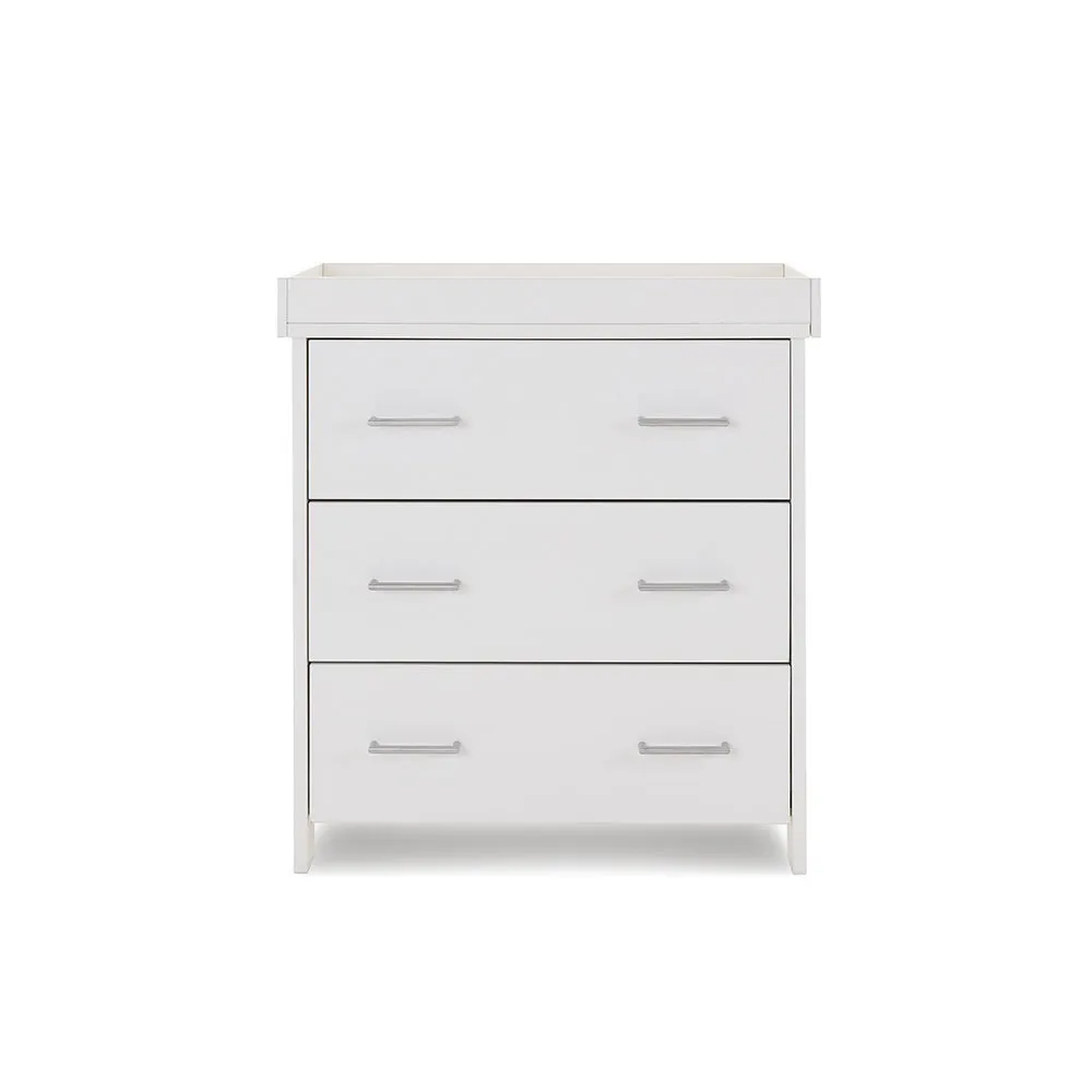 Nika Mini 2 Piece Nursery Room Set - White Wash