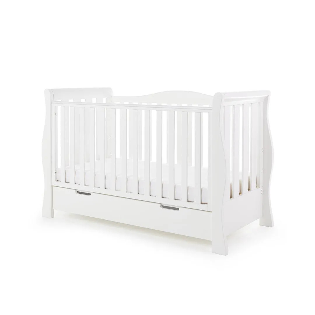 Obaby Stamford Luxe 4 Piece Room Set - White
