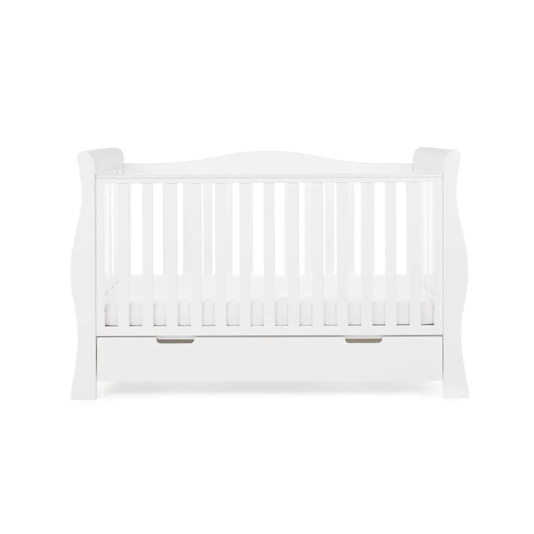 Obaby Stamford Luxe 4 Piece Room Set - White