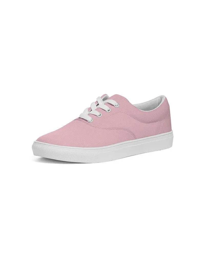 Pale Pastel Cool Pink Women's Canvas Sneakers | Women's | Bright Pale Pastel Cool Pink | C0M30Y8K0