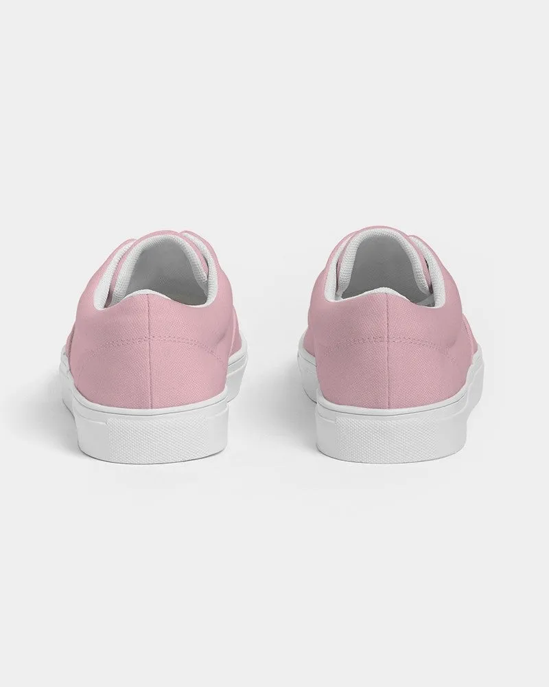 Pale Pastel Cool Pink Women's Canvas Sneakers | Women's | Bright Pale Pastel Cool Pink | C0M30Y8K0