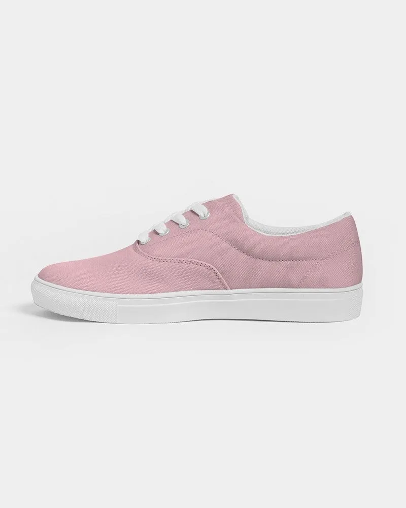 Pale Pastel Cool Pink Women's Canvas Sneakers | Women's | Bright Pale Pastel Cool Pink | C0M30Y8K0