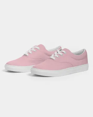 Pale Pastel Cool Pink Women's Canvas Sneakers | Women's | Bright Pale Pastel Cool Pink | C0M30Y8K0