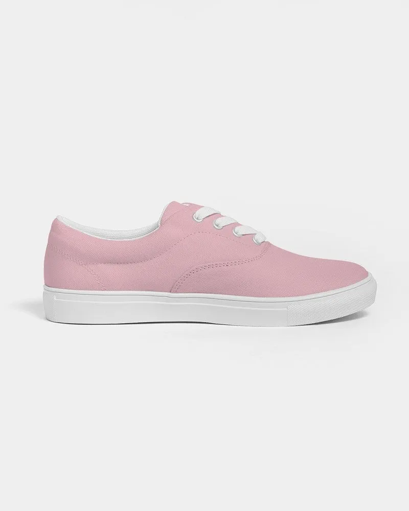 Pale Pastel Cool Pink Women's Canvas Sneakers | Women's | Bright Pale Pastel Cool Pink | C0M30Y8K0