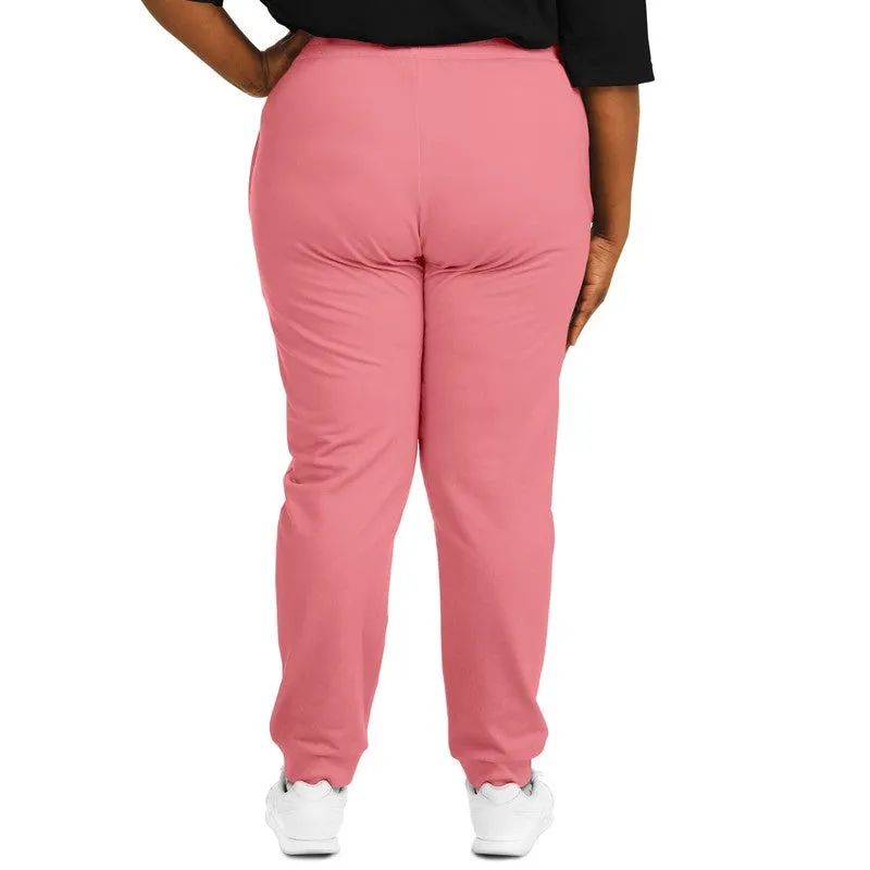 Pastel Pink Joggers | Unisex | with PLUS sizes | Bright Pastel Pink | C0M60Y30K0