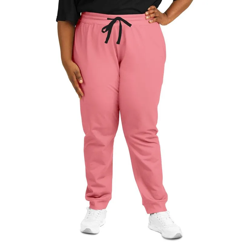 Pastel Pink Joggers | Unisex | with PLUS sizes | Bright Pastel Pink | C0M60Y30K0