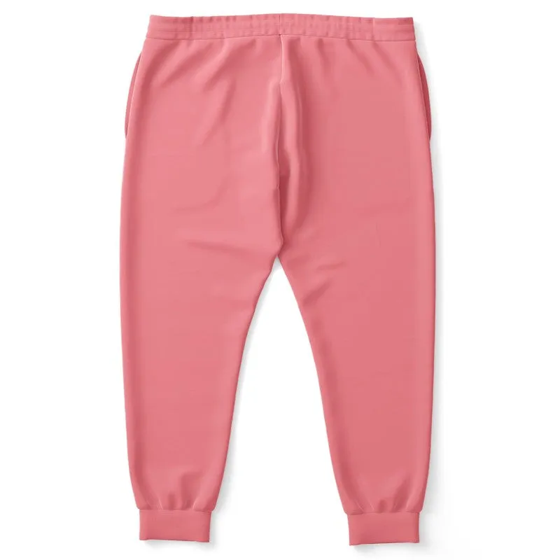 Pastel Pink Joggers | Unisex | with PLUS sizes | Bright Pastel Pink | C0M60Y30K0