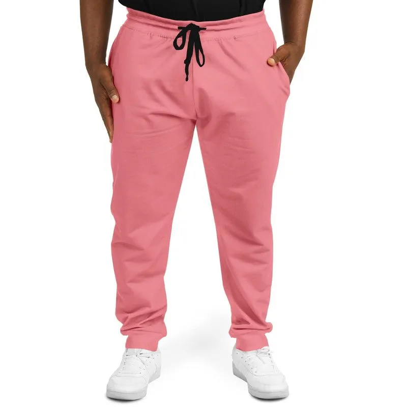 Pastel Pink Joggers | Unisex | with PLUS sizes | Bright Pastel Pink | C0M60Y30K0