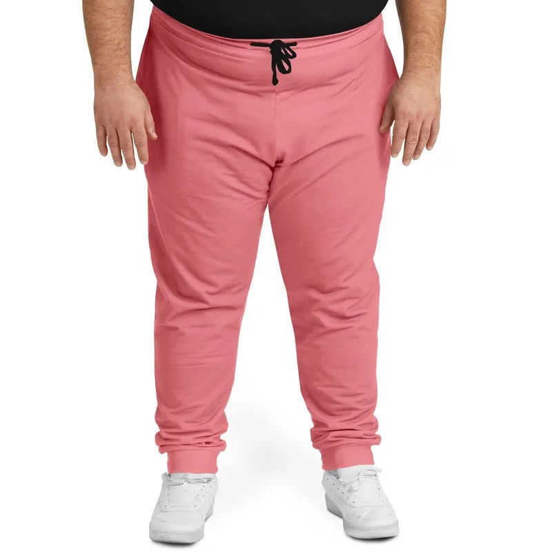 Pastel Pink Joggers | Unisex | with PLUS sizes | Bright Pastel Pink | C0M60Y30K0