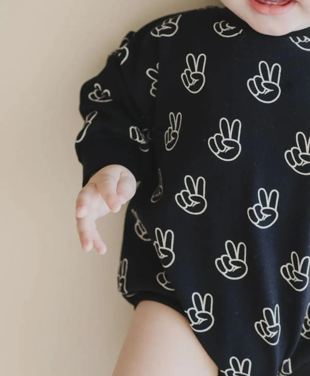 Peace Sign Romper