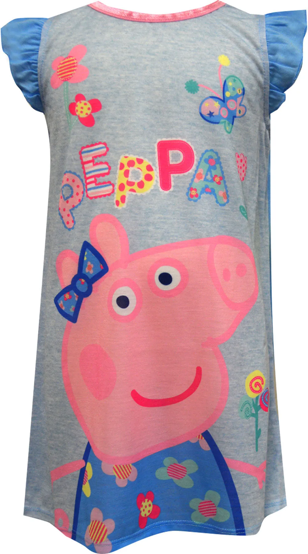 Peppa Pig Flowers and Butterflies Toddler Nightgown