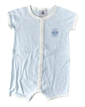 Petit Bateau Short Sleeve Romper 3M