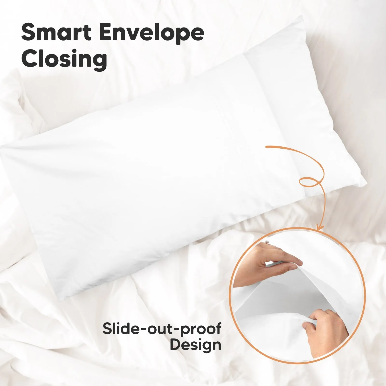 Printed Toddler Pillowcase 13X18" (Soft White)