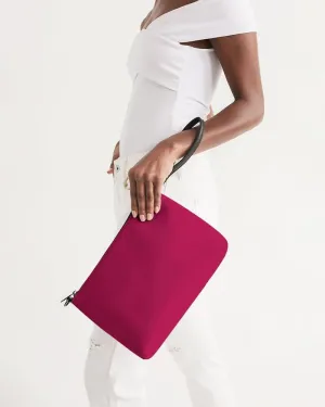 Shaded Pink Zip Pouch | C0M100Y50K30