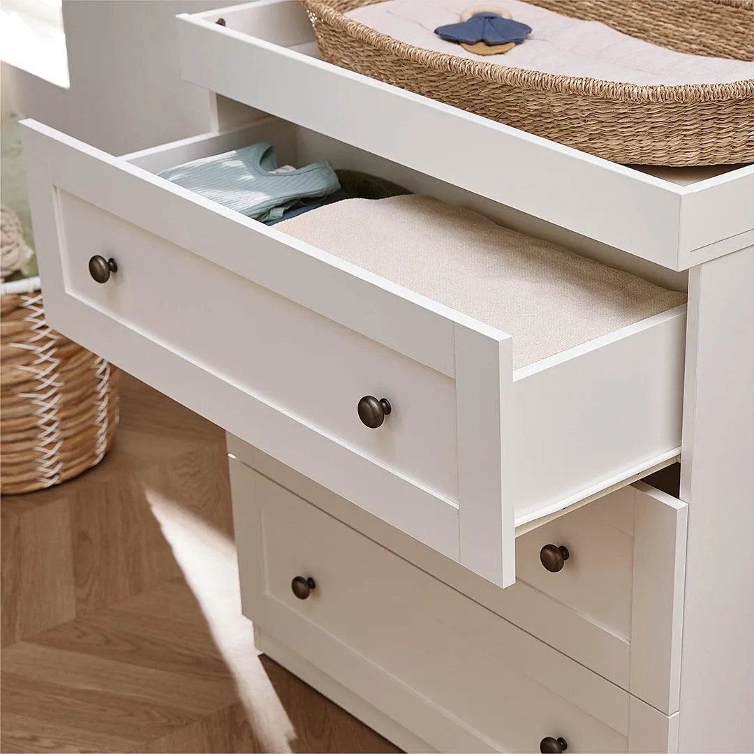 Silver Cross Bromley 2 Piece Room Set - White
