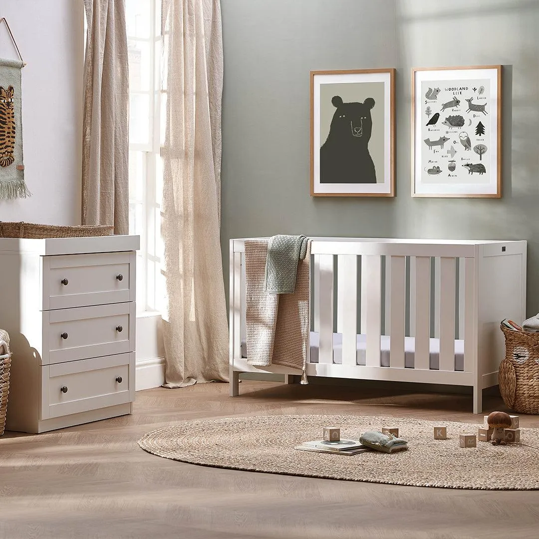 Silver Cross Bromley 2 Piece Room Set - White