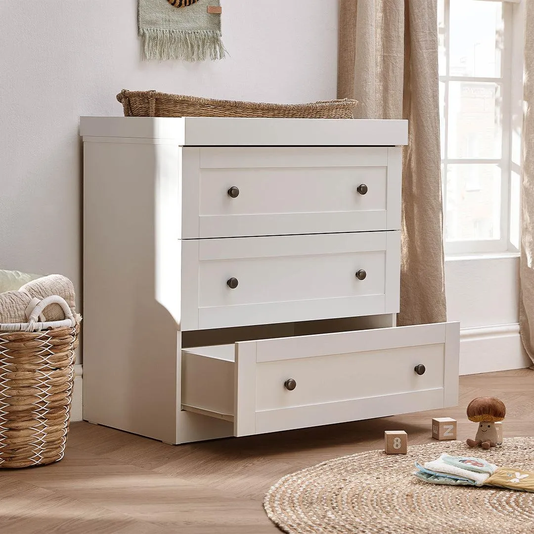 Silver Cross Bromley 2 Piece Room Set - White