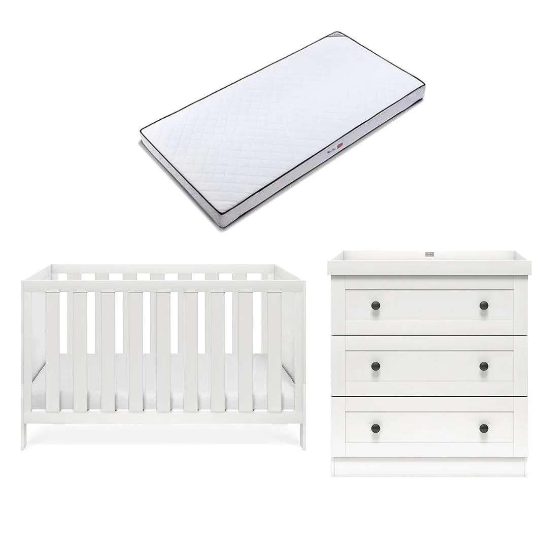 Silver Cross Bromley 2 Piece Room Set - White